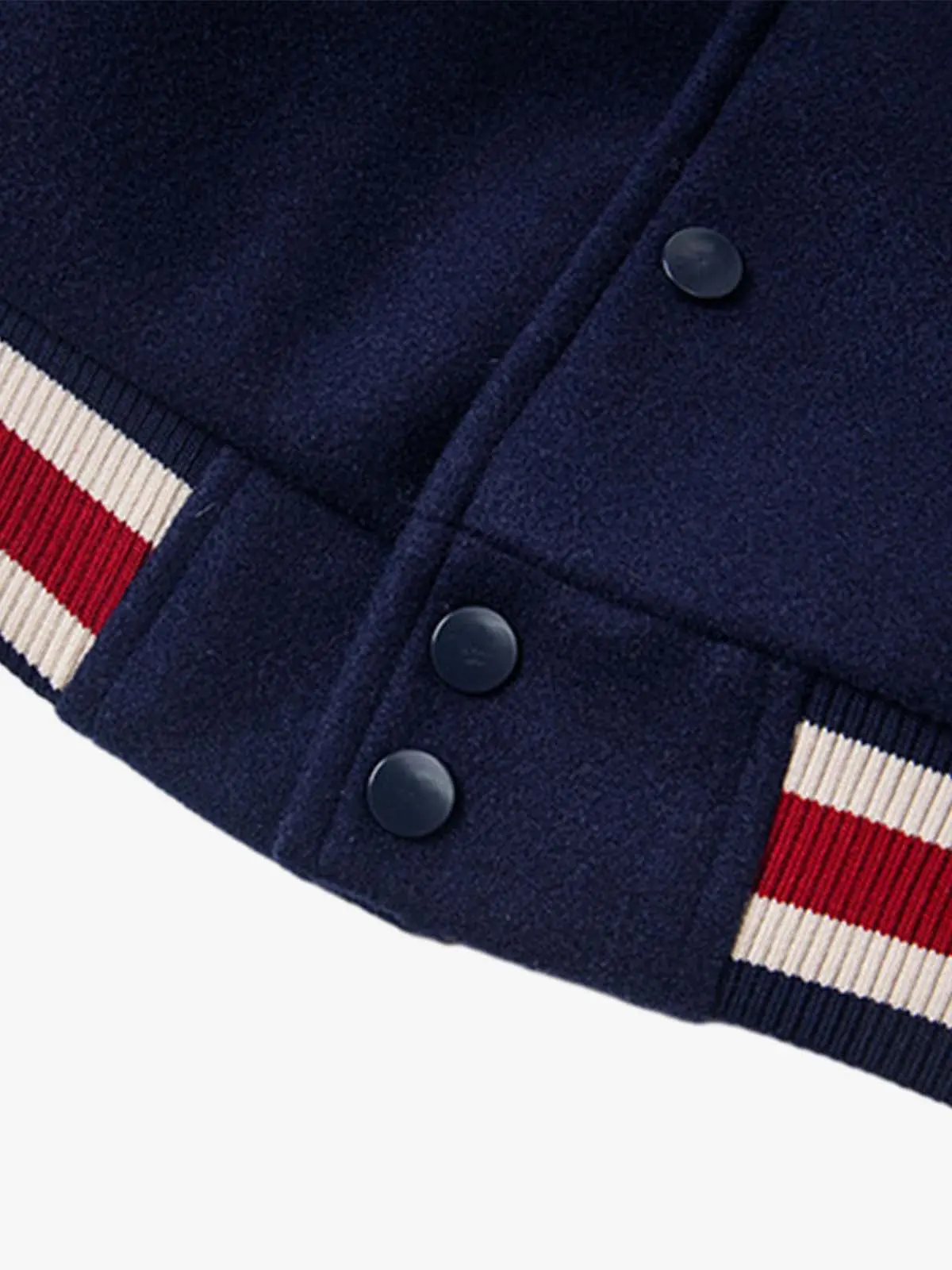 Baseball Stitch Embroidered Varsity Jacket - Image 15