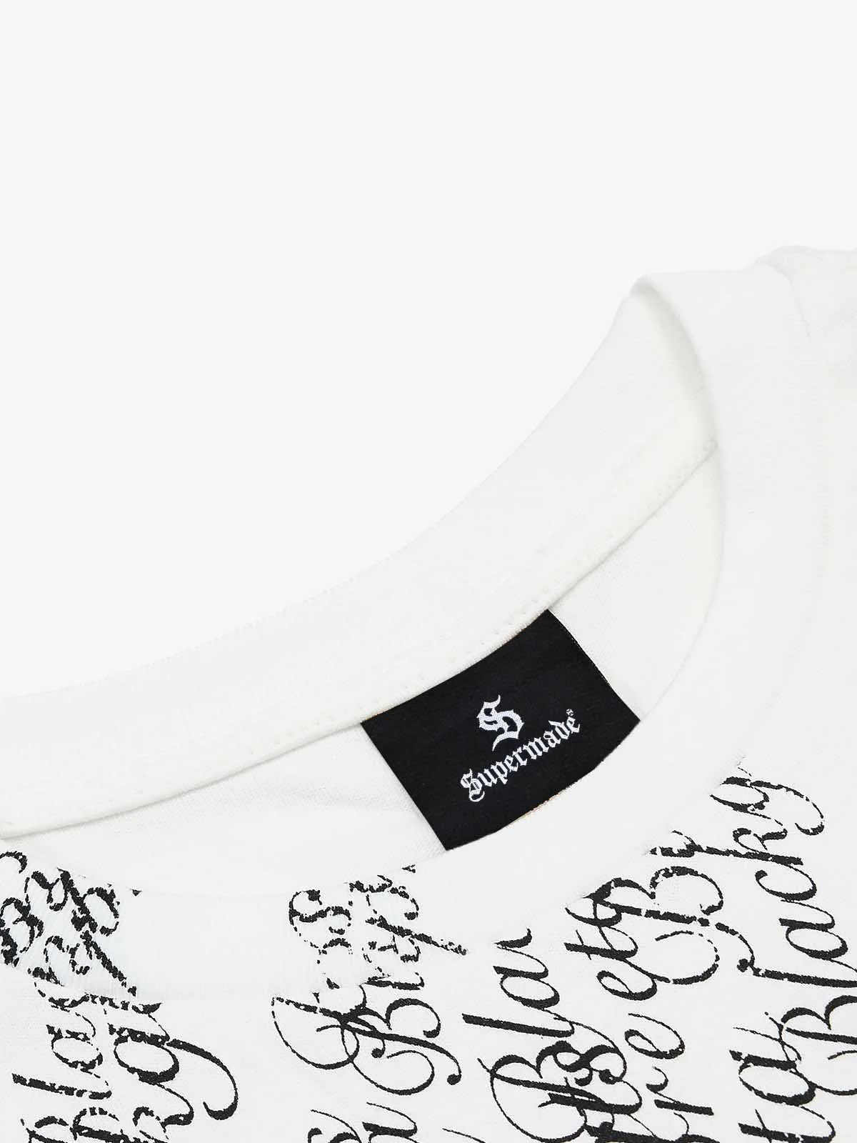 Cross Script Typography T-Shirt - Image 5