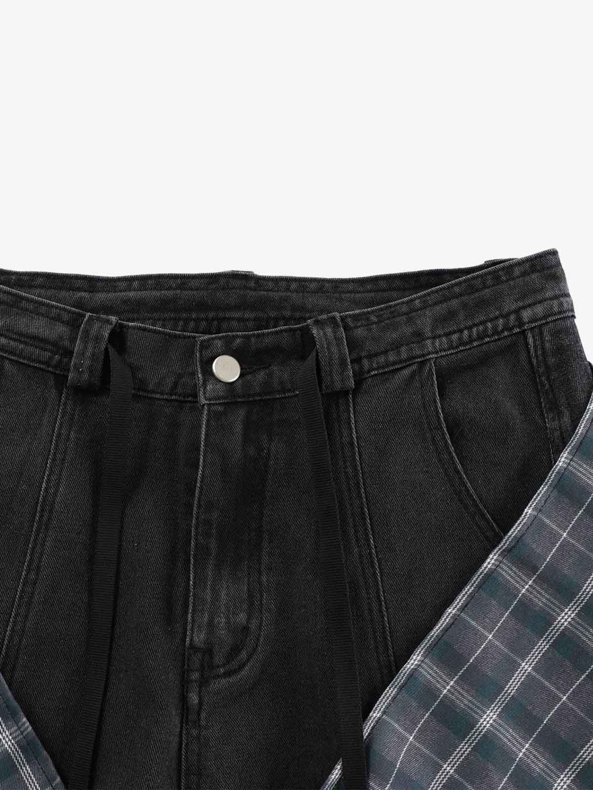 Detachable Skirted Curved Jeans - Image 3