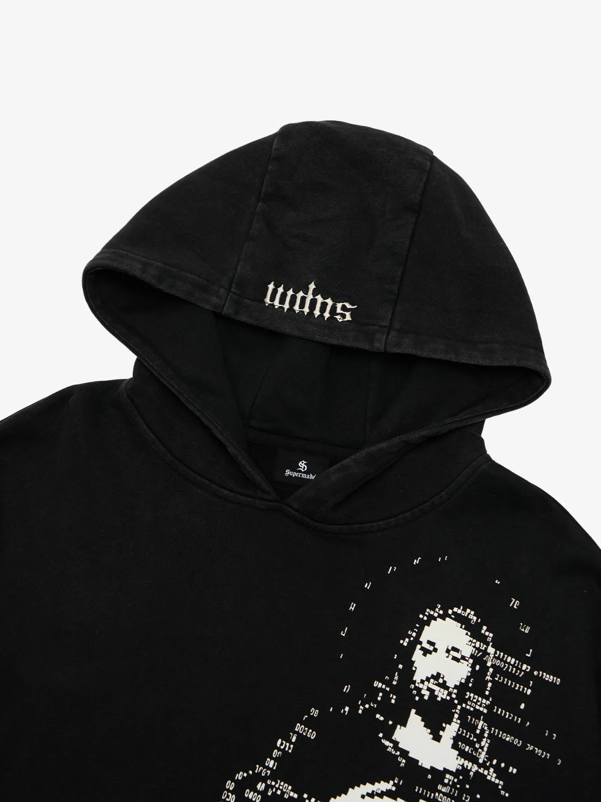 Distressed Electronic Exorcist Print Hoodie - Image 19