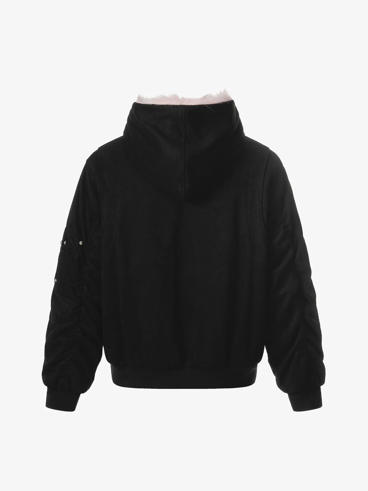 Street Fur Reversible Hooded Jacket - 2493 - Image 4