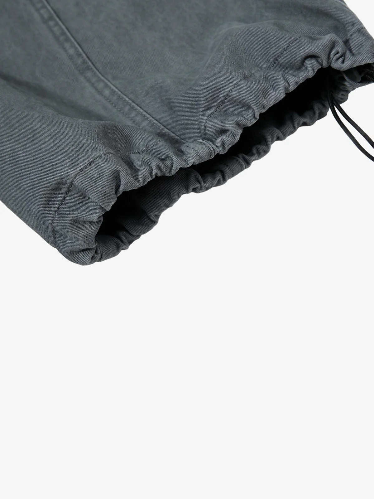 Industrial Grey Mesh Patchwork Multi-Pocket Cargo Pants - Image 7