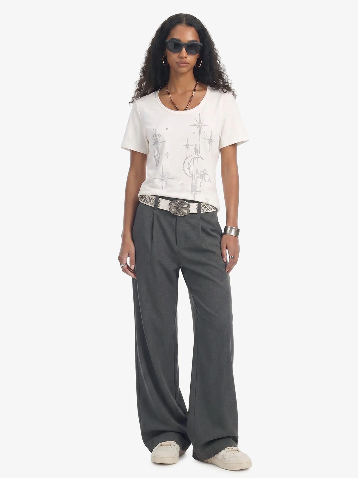 Minimal Draped Tailored Pants - Image 3