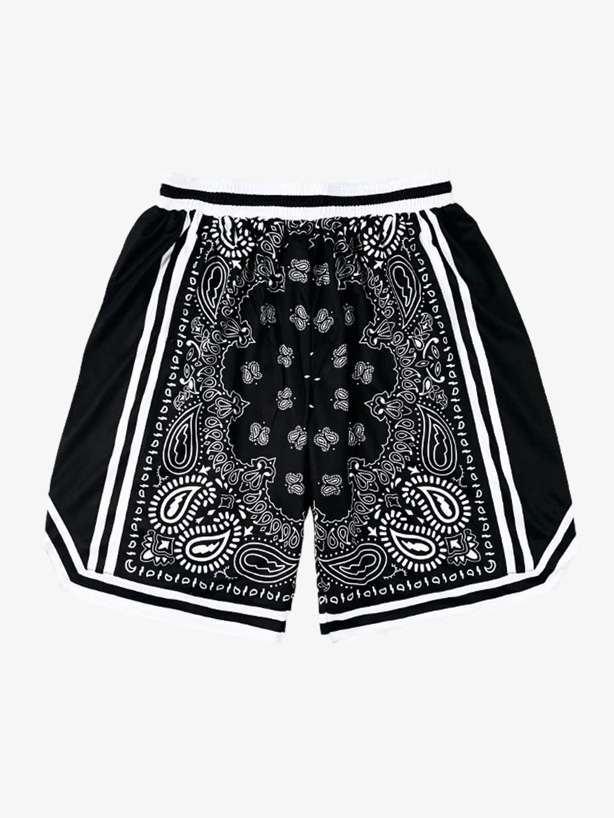 Paisley Print Soccer Shorts - Image 2