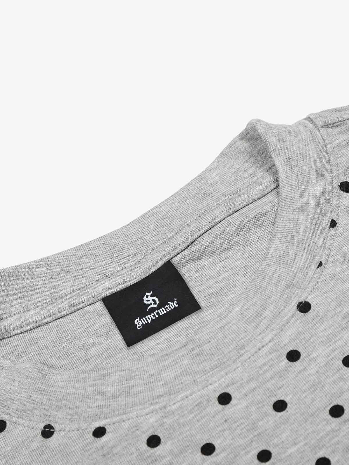 Polka Dot Dog Graphic Slim Fit T-Shirt - Image 9