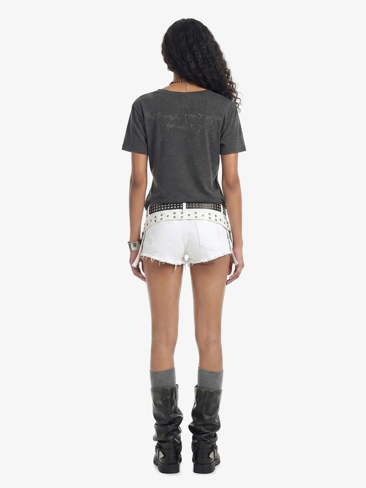 Portrait Graphic Slim Fit Short Sleeve T-Shirt - Image 4