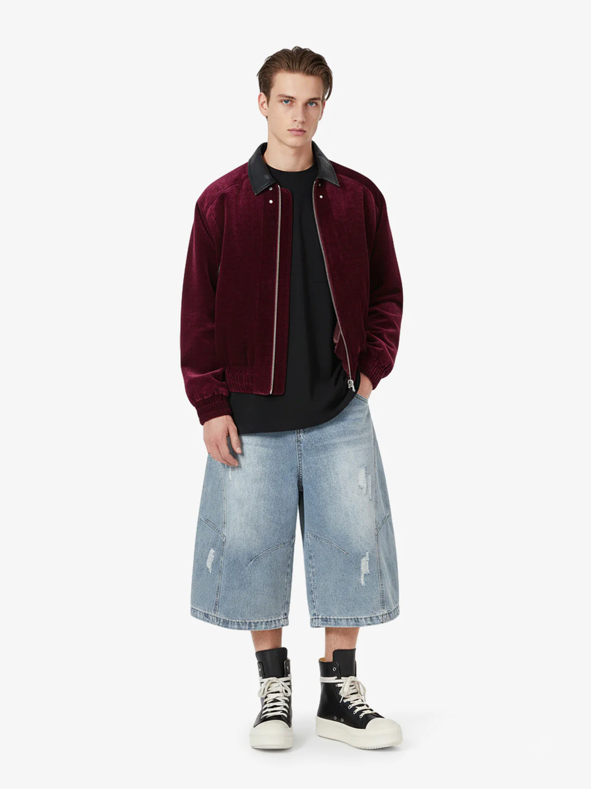 Retro Velvet Luxury Lapel Jacket - Image 2