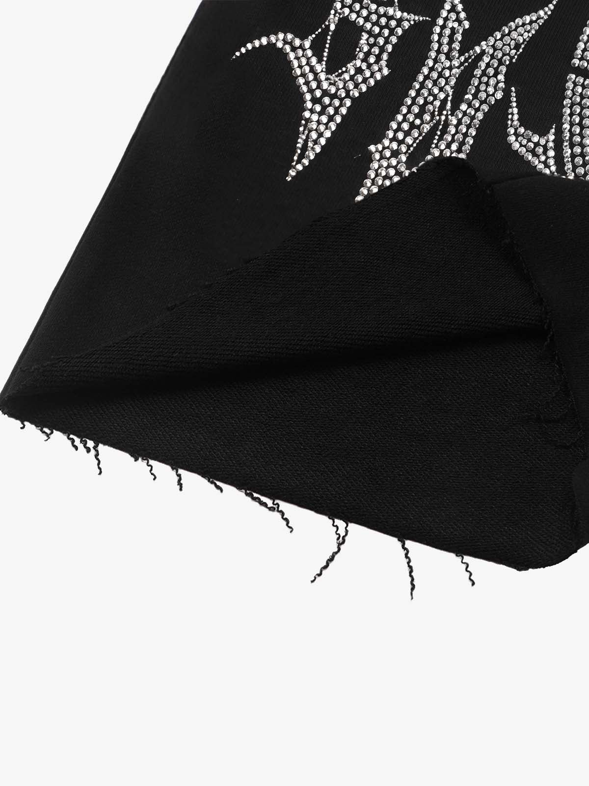 Rhinestone Scorpion Gothic Shorts - Image 11