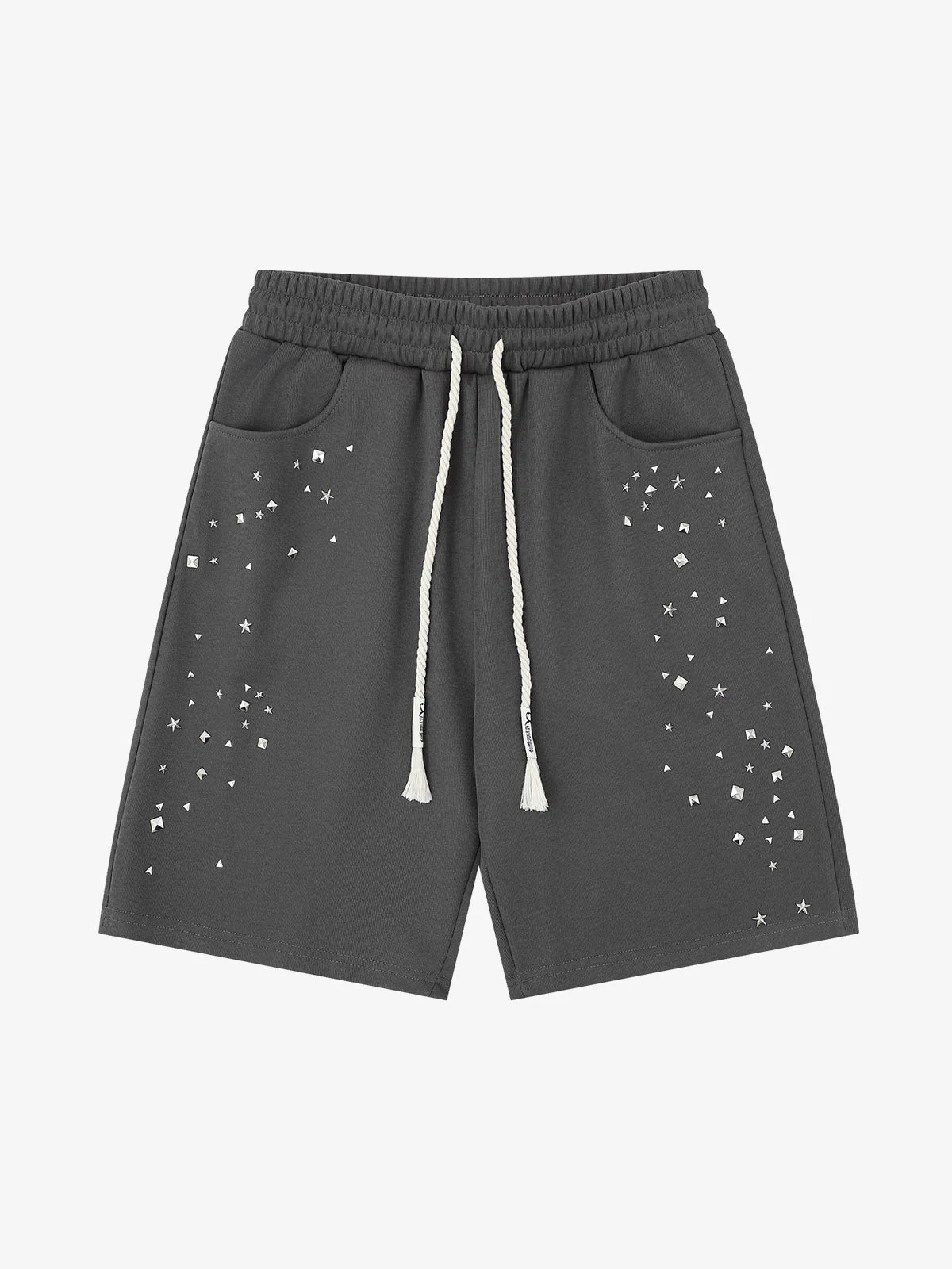 Studded Jersey Sweat Shorts - 2630 - Image 2