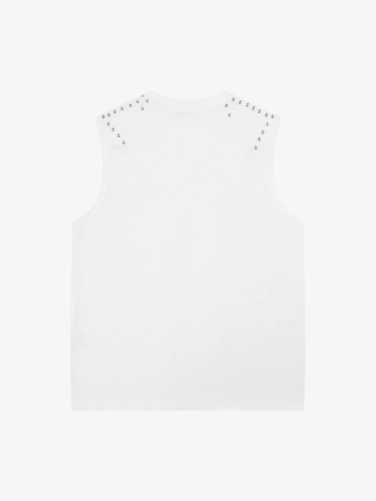 Studded Tribal Sleeveless T-Shirt - Image 8