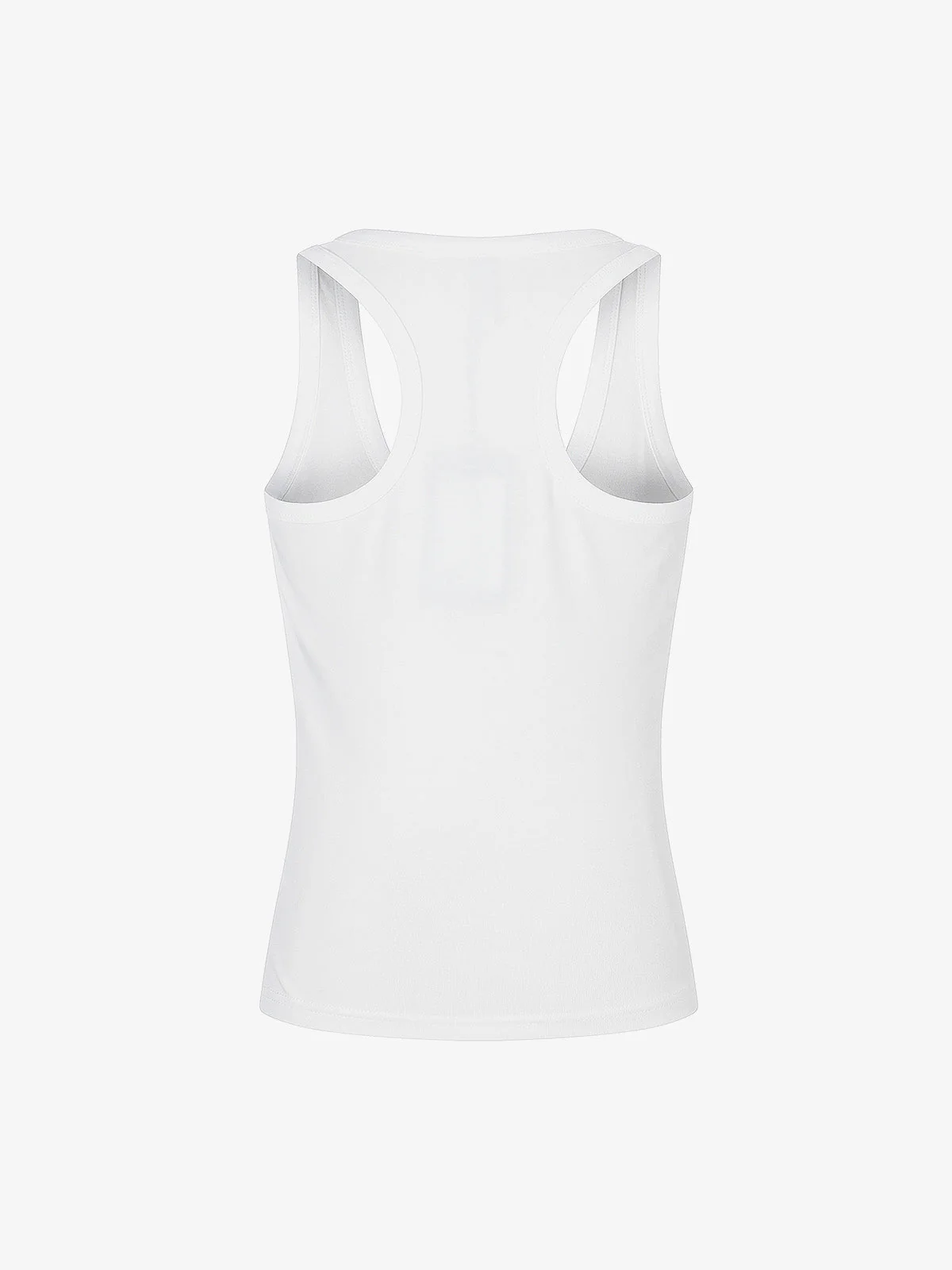 Supermade Letter Racerback Slim Fit Tank Top - Image 7