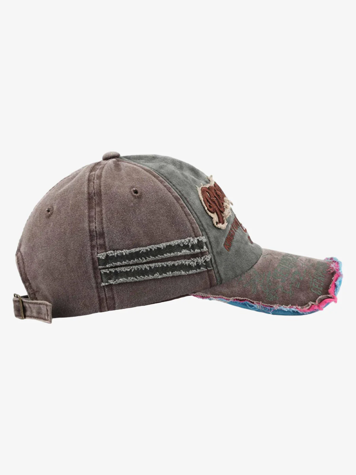Thesupermade Retro Letter Denim Cap - 2136 - Image 15