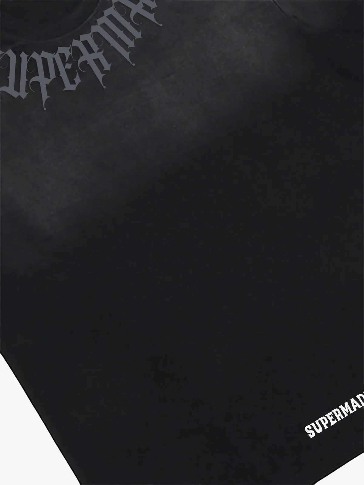 Retro Gradient Letter Printed Washed Oversize T-shirt - Image 9