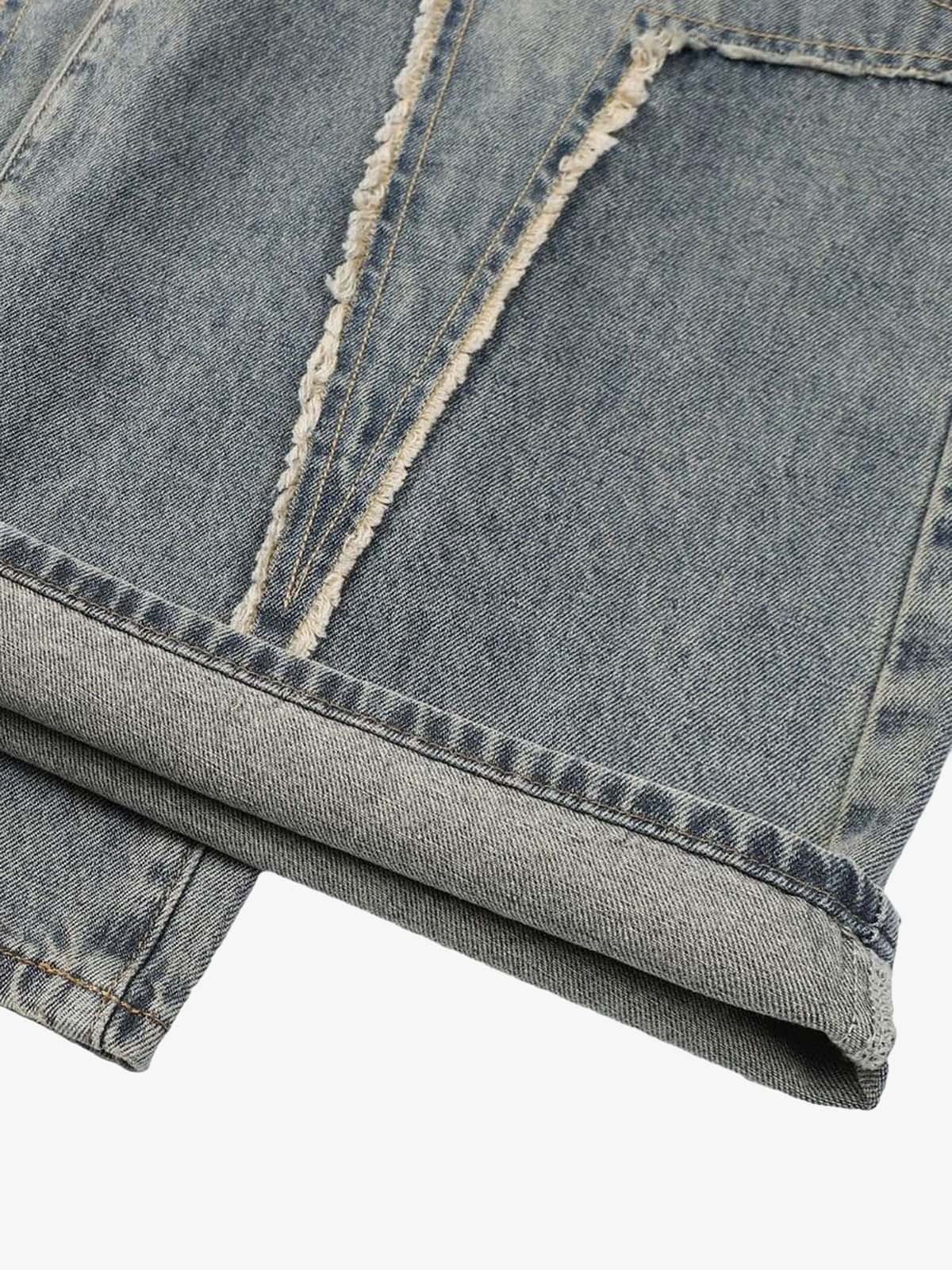 High Street Star Washed Jeans - 2150 - Image 15
