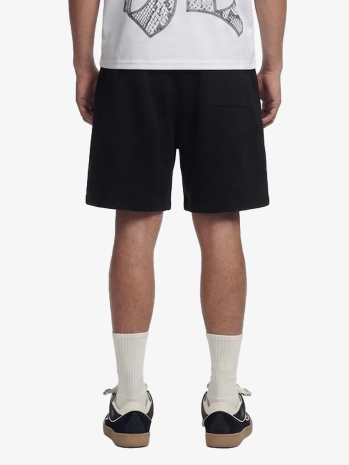 Street Graphic Drawstring Shorts - Image 3
