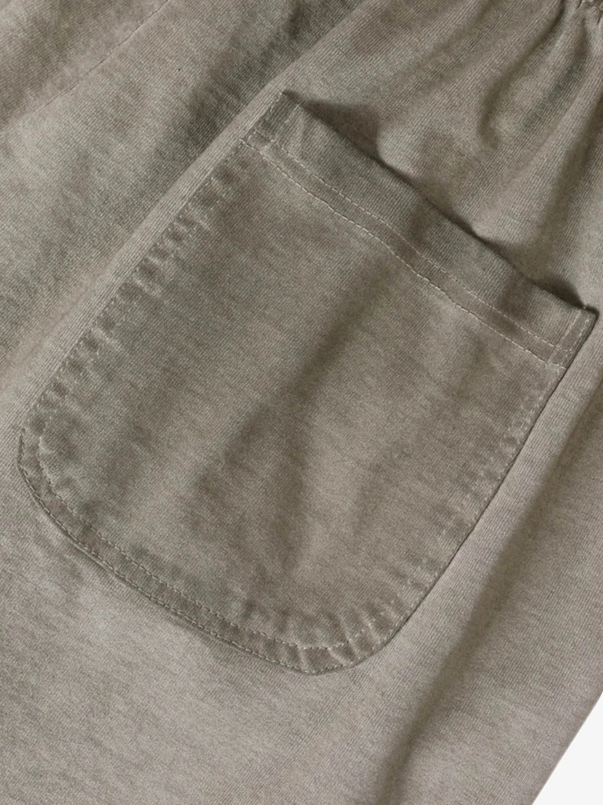 Distressed Washed Drawstring Shorts - Image 8