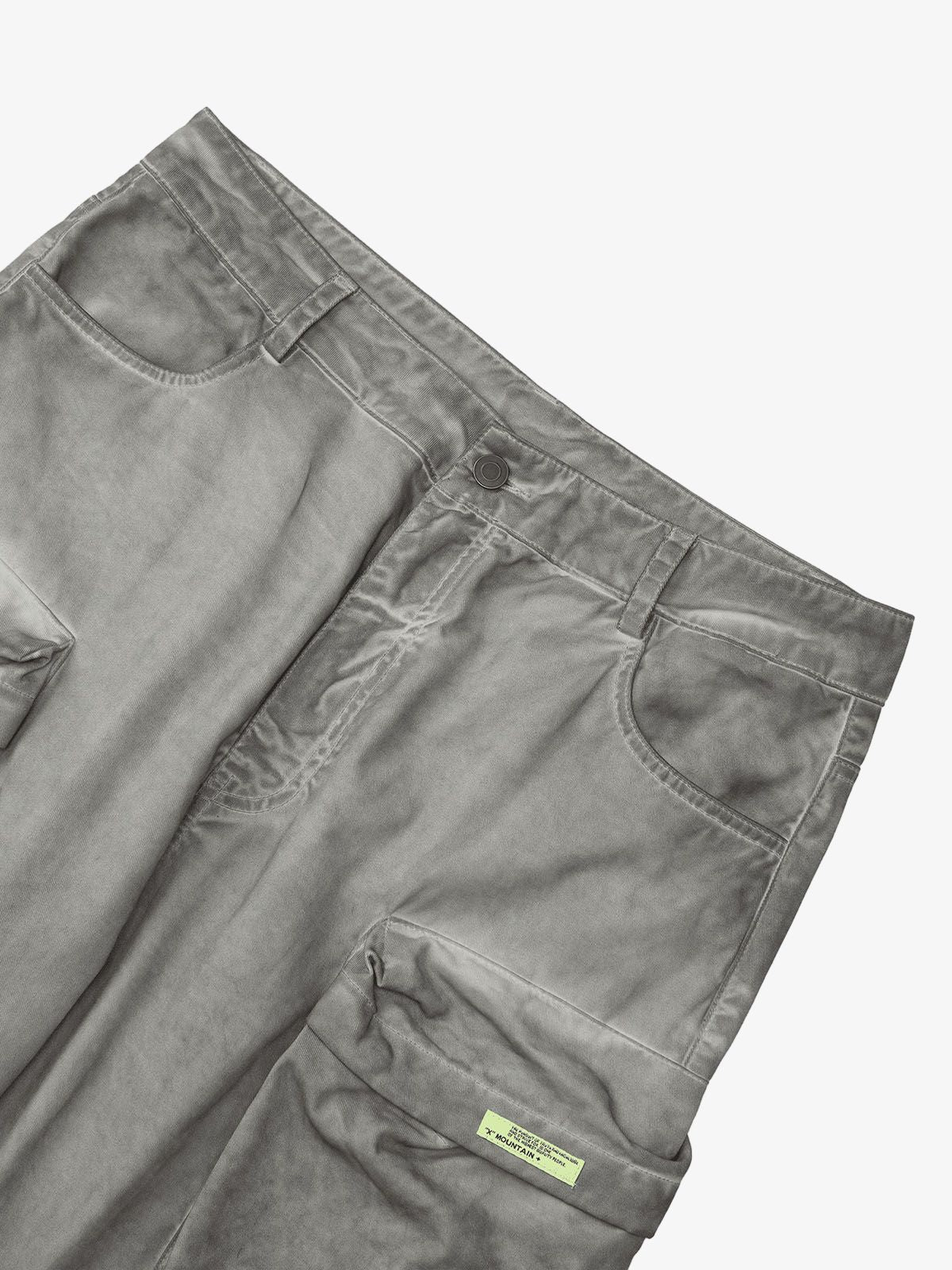 Thesupermade Vintage Wasteland Style Multi Pocket Work Pants - Image 13