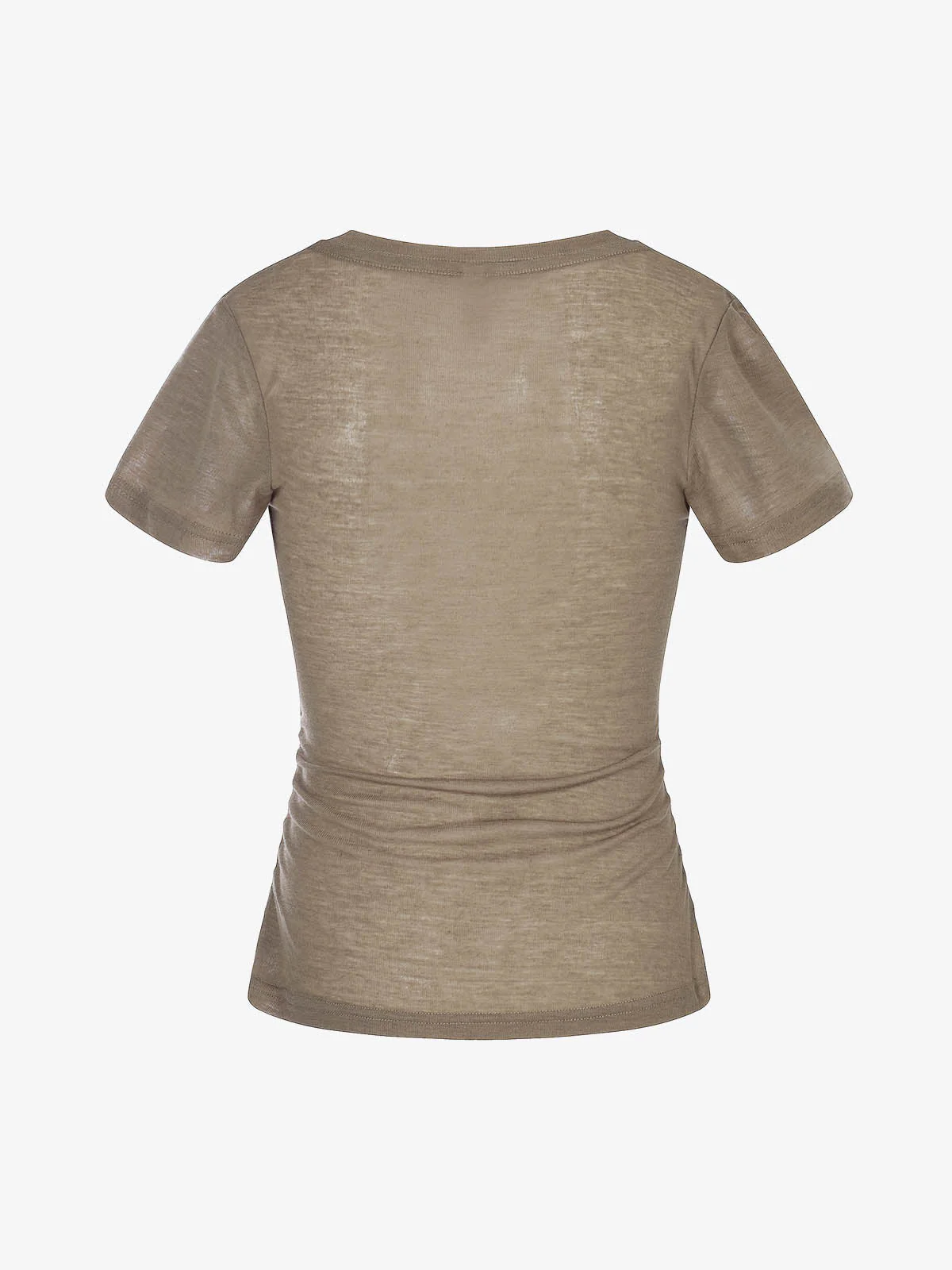 V Neck Cross Graphic Slim Fit T-Shirt - Image 7